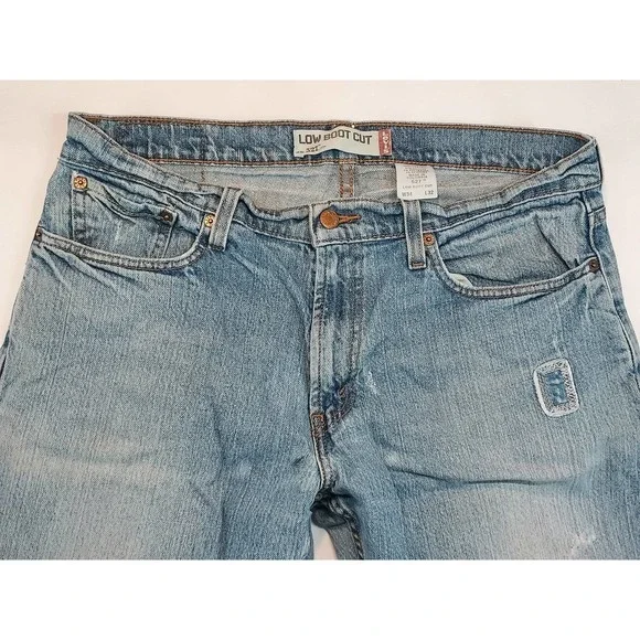 Levi's 527 Low Boot Cut Mens Jeans 34W x 32L - Picture 2 of 10